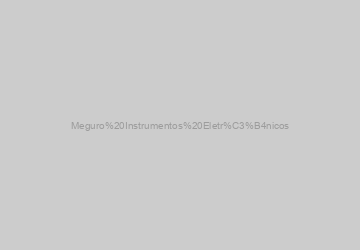 Logo Meguro Instrumentos Eletrônicos 